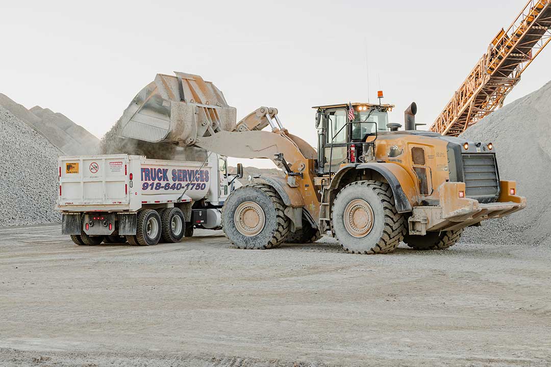 Gravel Hauling by AB Mora